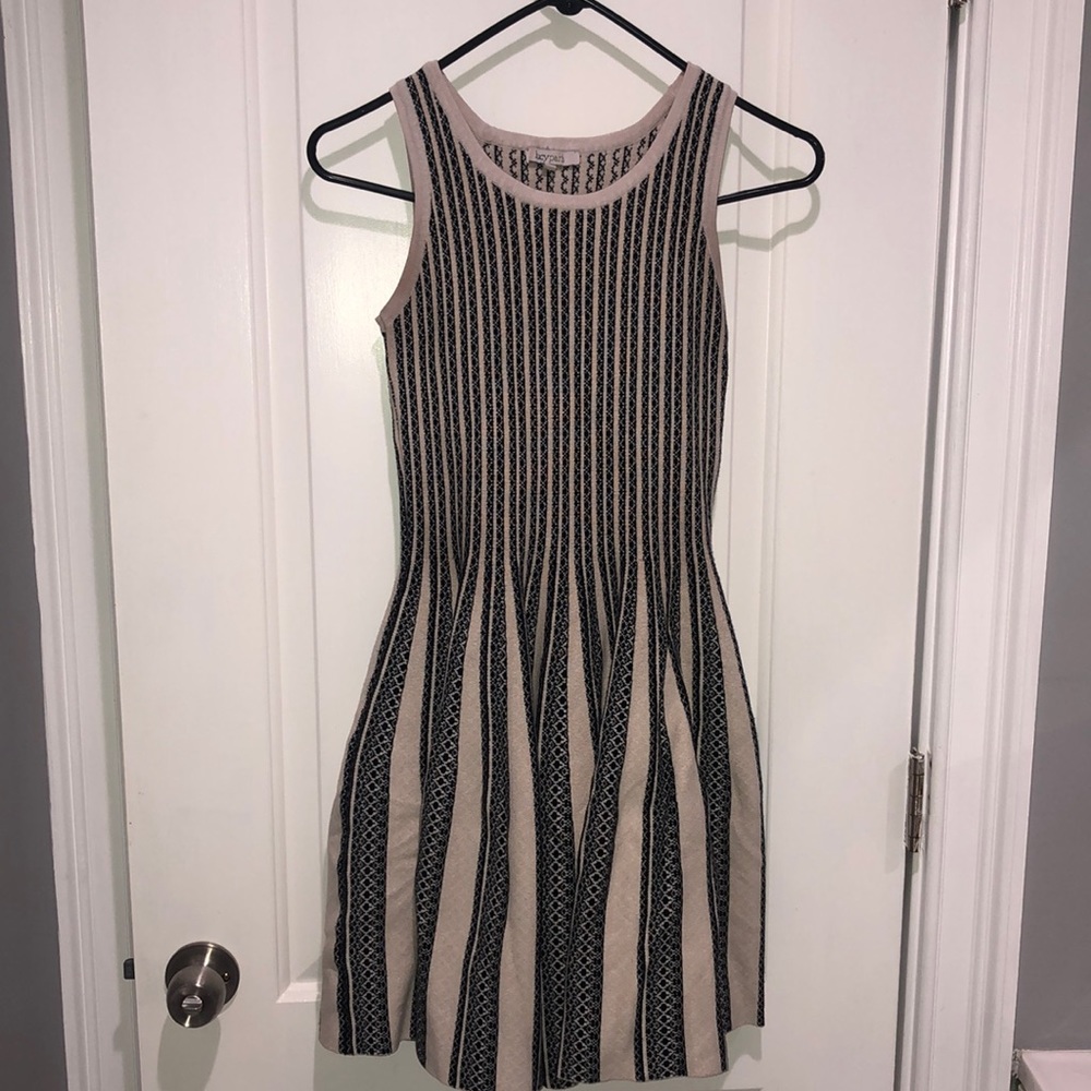 Lucy Paris Black & Ivory Dress